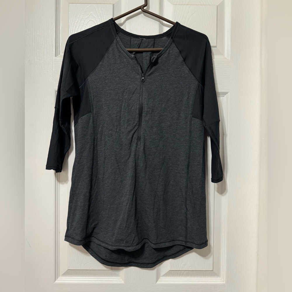 Lululemon spin city long sleeve size 6 vguc